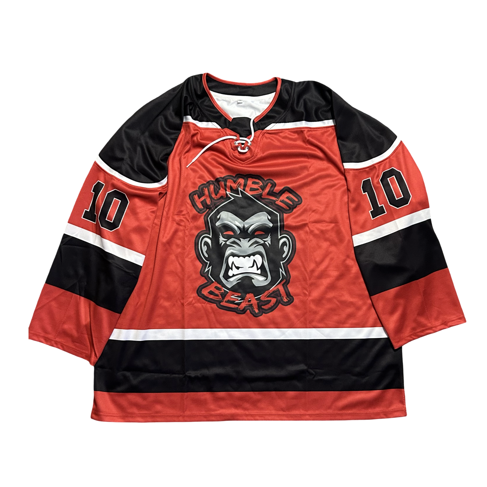 Humble Beast Hockey Jersey – Red/Black